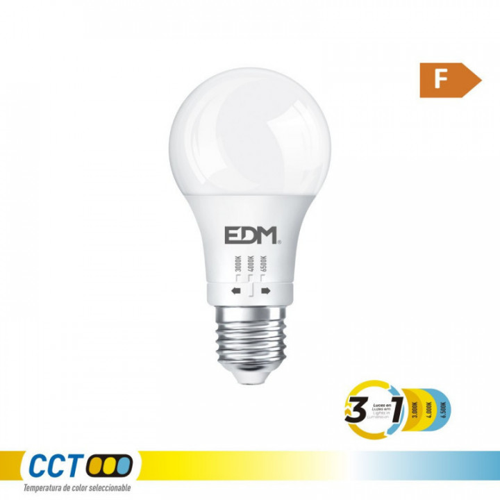 AMPOULE LED STANDARD A60 E27, 10 W, 932 lm, 3CCT, Ø60 x 116