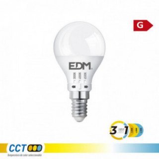 AMPOULE LED SPHÉRIQUE P45 E14, 6 W, 500 lm, 3CCT, Ø 45 x 87