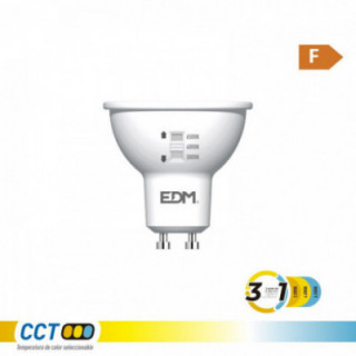 AMPOULE LED DICHROÏQUE GU10, 5 W, 450 lm, 3CCT, Ø50 x 62 mm