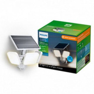 LAMPE DE SÉCURITÉ SOLAIRE ZYREN, BLANCHE, 24,5 W, 4 000/50 l