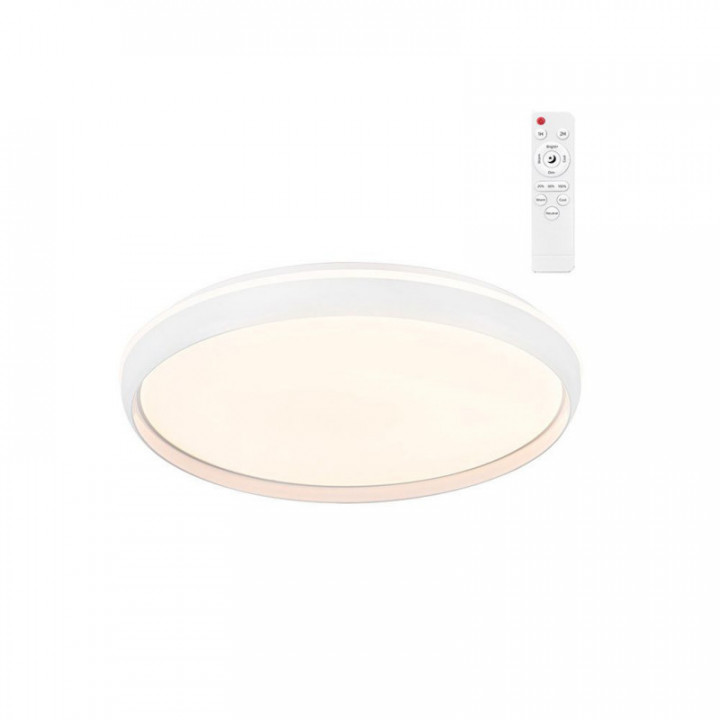 PLAFON LED CIRCULAIRE, CHARLY, 72 W, 3CCT, 7290 lm, BLANC, Ø