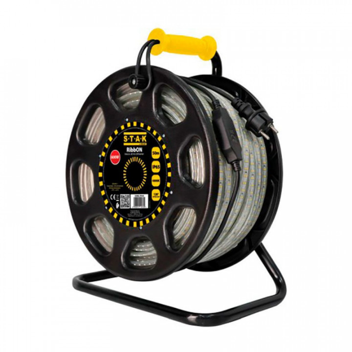 RUBAN LED IP65 50 m, 610 W, 4000 K LUMIÈRE DU JOUR, SUR BOBI