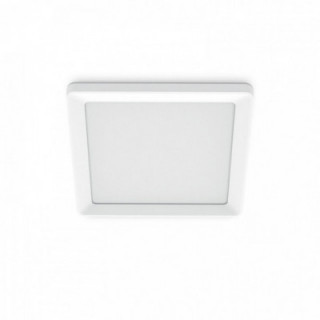 PLAFONNIER CARRÉ BLANC, 13 W, 1550 Im, 2200-6500 K, 295 x 37