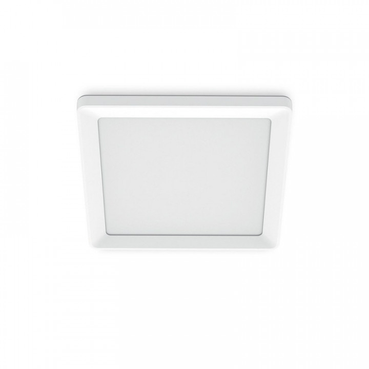 PLAFONNIER CARRÉ BLANC, 13 W, 1550 Im, 2200-6500 K, 295 x 37