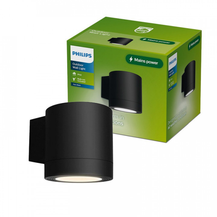 APPLIQUE D'EXTÉRIEUR LED FYLX, 5 W, COULEUR NOIRE