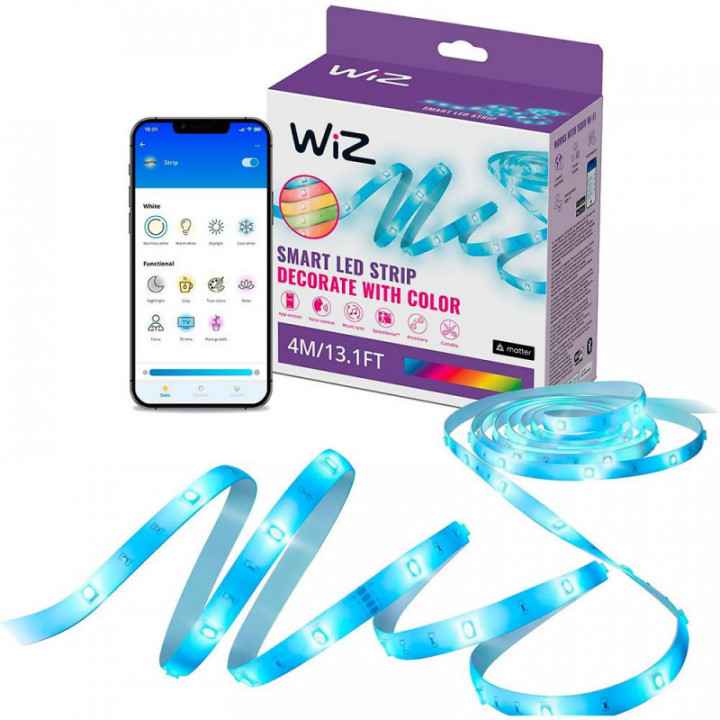 BANDE LED Wi-Fi RVB, 4 m
