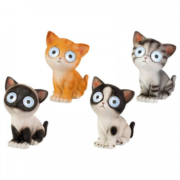 LAMPE SOLAIRE CHAT, DIFFÉRENTS MODÈLES