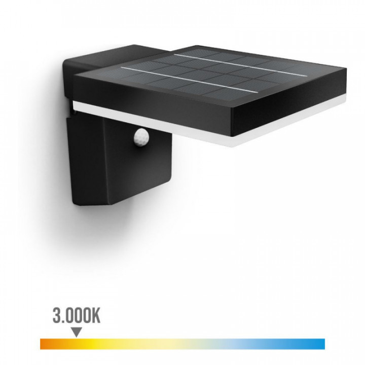 APPLIQUE CARRÉE ULTRA-EFFICACE, IP44 1.3W, 250Im 3000K, LUMI