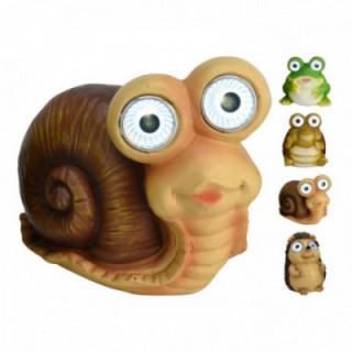 LAMPE SOLAIRE ANIMALS 11cm (PLUSIEURS MODÈLES)