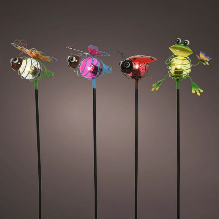 LUMIÈRE SOLAIRE EN FORME D'ANIMAUX DU JARDIN 898092 COULEURS