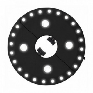 LUMIÈRES POUR L'INTÉRIEUR DU PARASOL Ø16 cm SUR PILES : 4 x