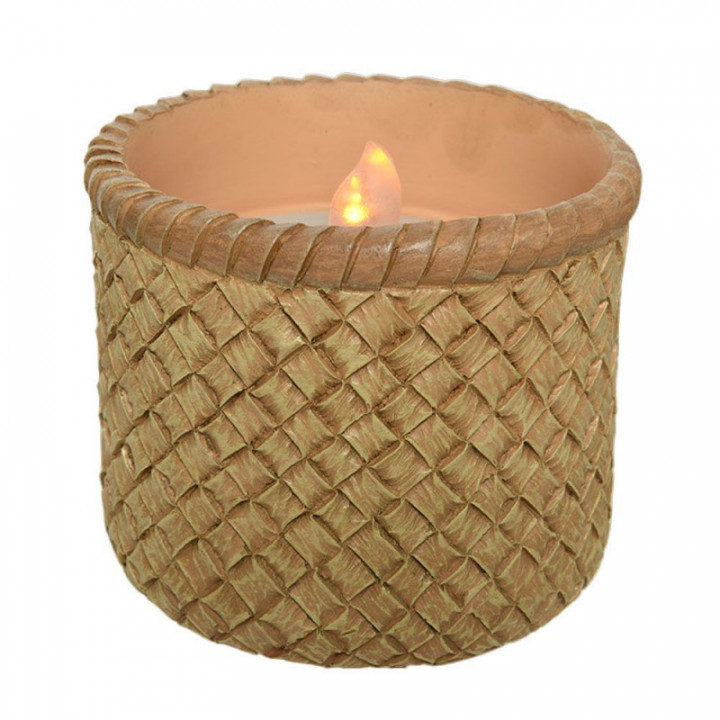 BOUGIE SOLAIRE EFFET FLAMME DE 8cm 898158