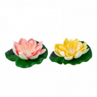 FLEUR DE LOTUS SOLAIRE, COULEURS ASSORTIES