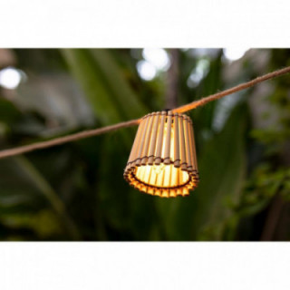 GUIRLANDE SOLAIRE OKINAWA + BATTERIE 8M 10 AMPOULES DE JARDI
