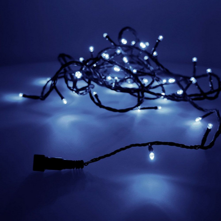 GUIRLANDE EASY-CONNECT 4m 60 LED BLEUE 30V (IP 44 USAGE INTT