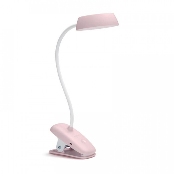 PINCE FLEXO ROSE LED 3W 4 000K
