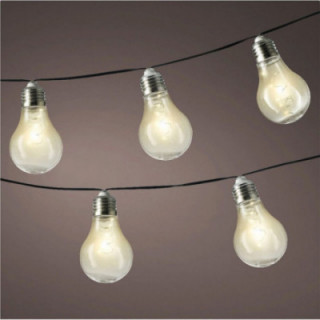 GUIRLANDE SOLAIRE 50 LEDS, MULTIFONCTION, LUMIÈRE CHAUDE, EX