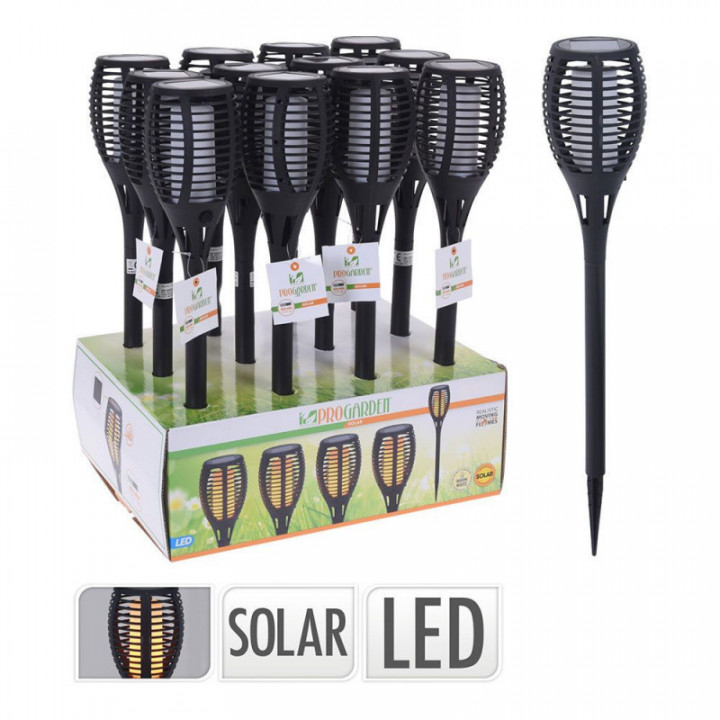 EFFET FLAMME TORCHE SOLAIRE Ø10x58cm