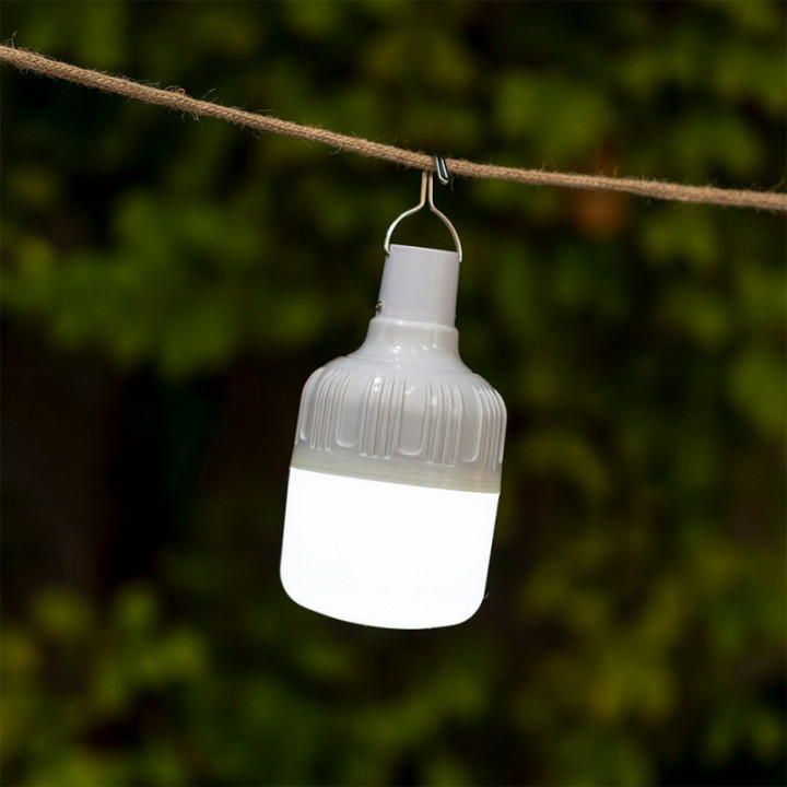 AMPOULE LED PORTABLE RECHARGEABLE, BLANCHE, 500 lm, IP44, 2