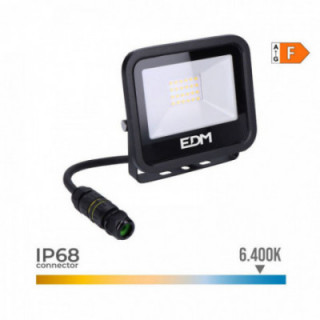 PROJECTEUR LED 20 W 1520 lm 6400 K LUMIÈRE FROIDE BLACK SERI