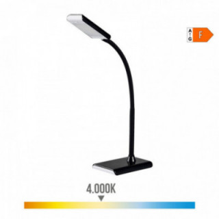 LAMPE DE BUREAU LED 7W 400lm 4000K COULEUR NOIR 9x13x33cm ED