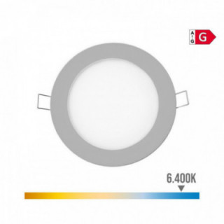 MINI DOWNLIGHT LED ROND 6W 6400K LUMIÈRE FROIDE. COULEUR CHR