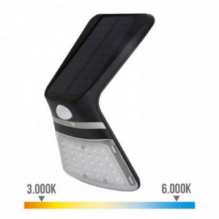 APPLIQUE MURALE SOLAIRE 3.5W 430lm CAPTEUR DE PRÉSENCE RECHA