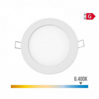 MINI DOWNLIGHT LED ROND 6W 6400K LUMIÈRE FROIDE. COULEUR BLA