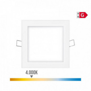 MINI DOWNLIGHT LED CARRÉ 6W 4000K LUMIÈRE DU JOUR. COULEUR B