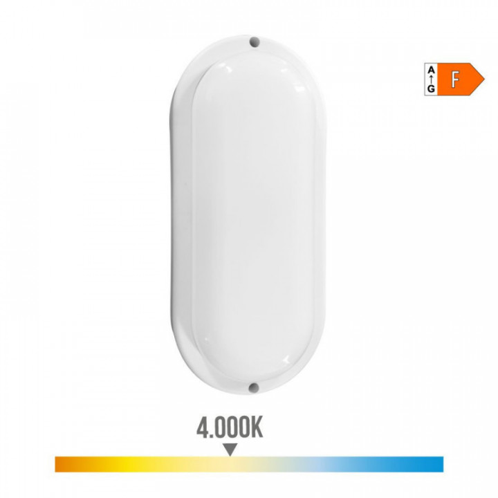 APPLIQUE LED OVALE AVEC  CRÉPUSCULE ET DÉTECTEUR DE MOUVEMEN
