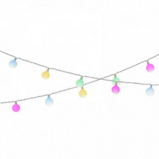 GUIRLANDE SOLAIRE 30 LEDS, 3 lm, LUMIÈRE MULTICOLORE COULEUR