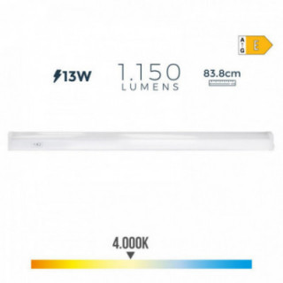 RÉGLETTE LED ÉLECTRONIQUE 13W 1150lm 4000K LUMIERE DU JOUR 8