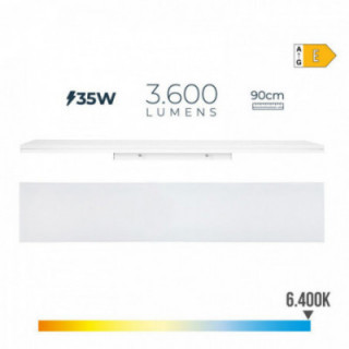 REGLETTE LED 35W 6400K LUMIERE FROIDE 3600lm 12x90x4,5cm EDM
