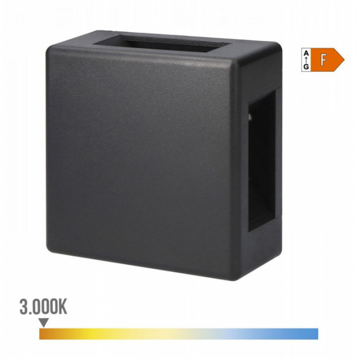 APPLIQUER LED 6W 516lm 3000K LUMIÈRE CHAUDE IP54 11.5x11.5x5