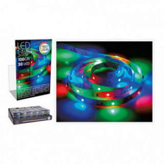 BANDE LED 1m 30 LED MULTICOLORE, AX5322620,