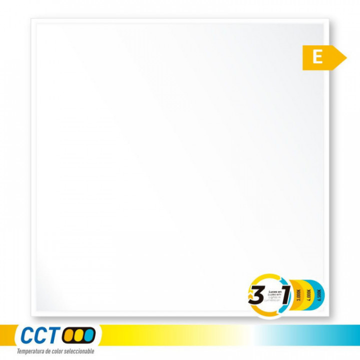 PANNEAU LED, 40 W, 3CCT (3000-4000-6500K), 4800 lm, 595 x 59