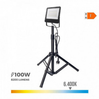 PROJECTEUR LED AVEC TRÉPIED BLACK SERIES 100 W 6400 K