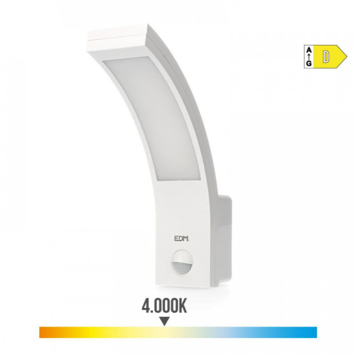 APPLIQUE MURALE D´EXTÉRIEURE LED 10W 1654lm 4000K IP54 6.6x1