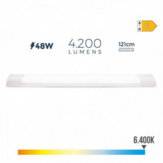 RÉGLETTE ÉLECTRONIQUE LED 48W 6500K LUMIÈRE FROIDE 4200lm 12