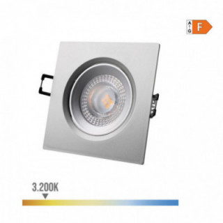 DOWNLIGHT LED ENCASTRÉ CARRÉ 5W 3200K LUMIÈRE CHAUDE CADRE C
