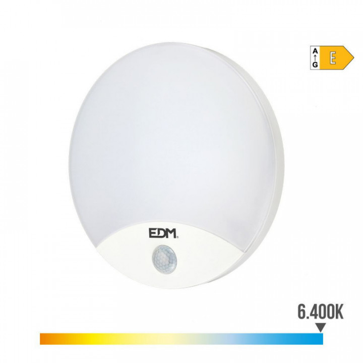 APPLIQUE MURALE D'EXTÉRIEUR RONDE LED 13W 1850lm 6400K IP44