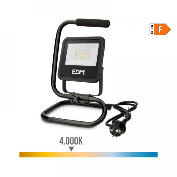 PROJECTEUR LED SUR PIED 30 W, 2370 lm, 4000 K LUMIÈRE DU JOU