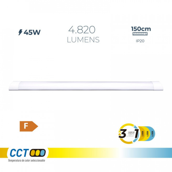 BANDE LED 45 W TEMPÉRATURE DE LUMIÈRE VARIABLE 6500 K / 4000