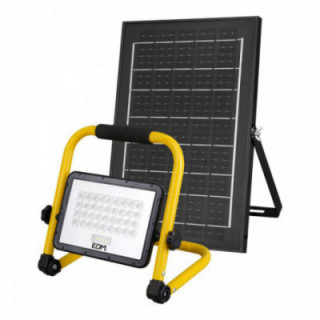 LAMPE DE TRAVAIL SOLAIRE À LED + PANNEAU SOLAIRE, 4000 lm, 6