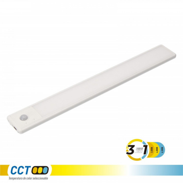 RÉGLETTE LED RÉGLABLE ET RECHARGEABLE AVEC CAPTEUR, MAGNÉTIQ