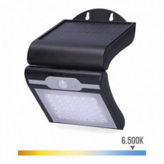 APPLIQUE SOLAIRE AVEC CAPTEUR COULEUR NOIRE, 2 W