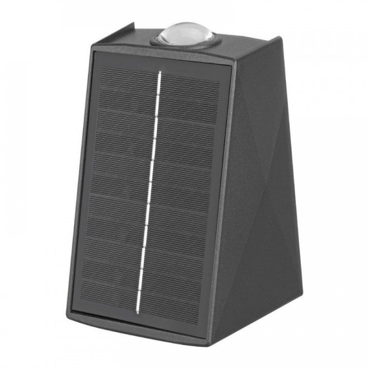 APPLIQUE MURALE SOLAIRE LED 100 LM 2 W 3 000 K