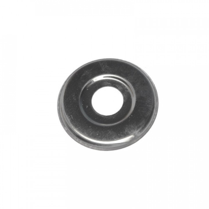 ABAT-JOUR PLAT INOXYDABLE 1/2