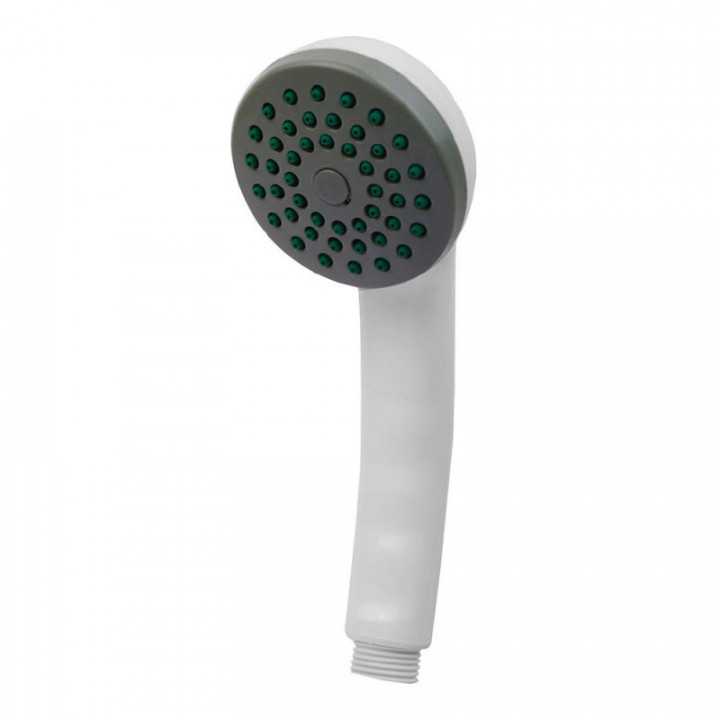 POIGNÉE DE DOUCHE ANTI-CALCAIRE. COULEUR BLANCHE. EDM