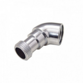 COUDE POUR POIGNÉE DE DOUCHE. COULEUR CHROME EDM (BLISTER)